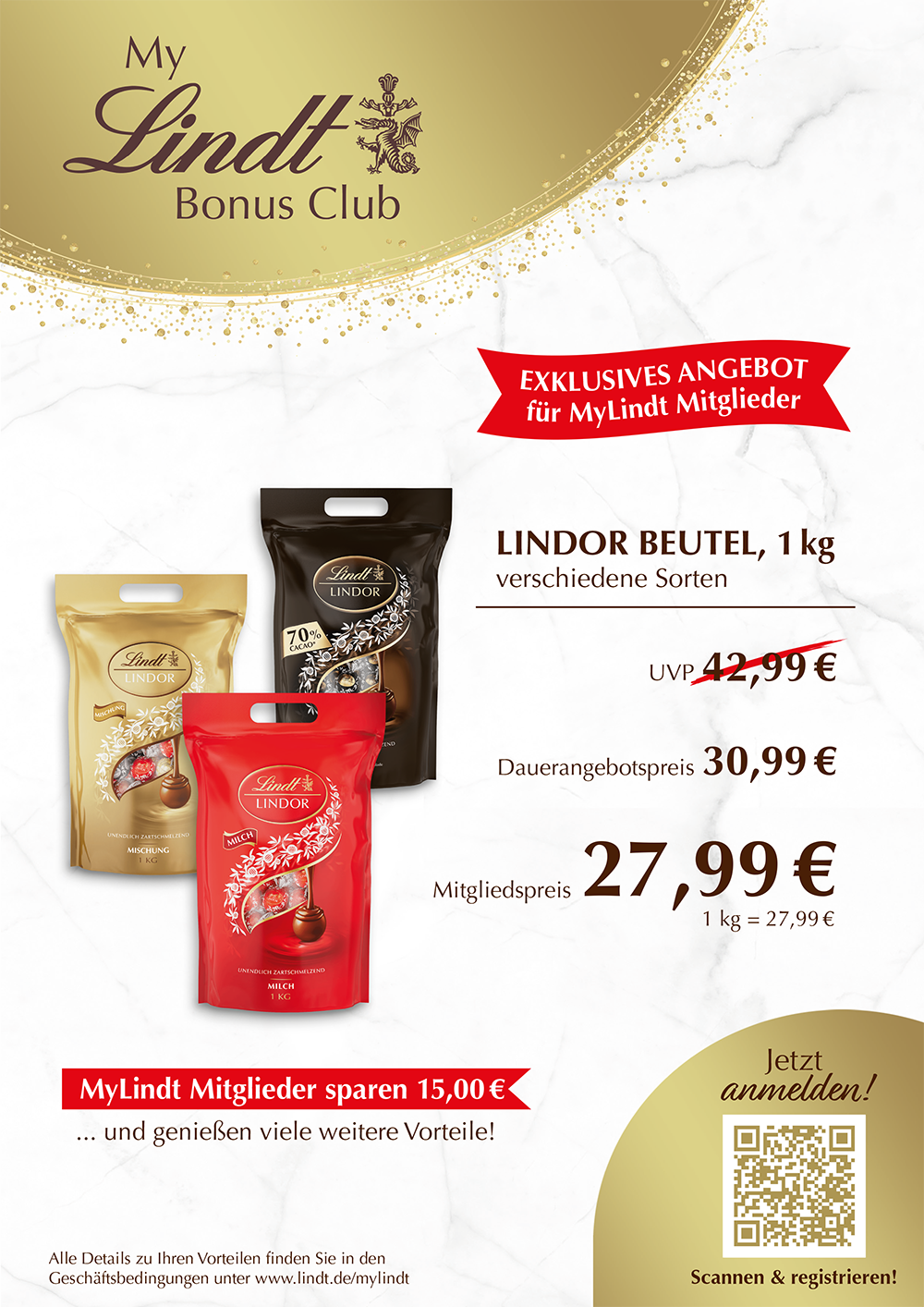 MyLindt Poster A4 Oktober FOC